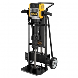 DEWALT 2100W 30Kg 28mm HEX PAVEMENT BREAKER W/ TROLLEY